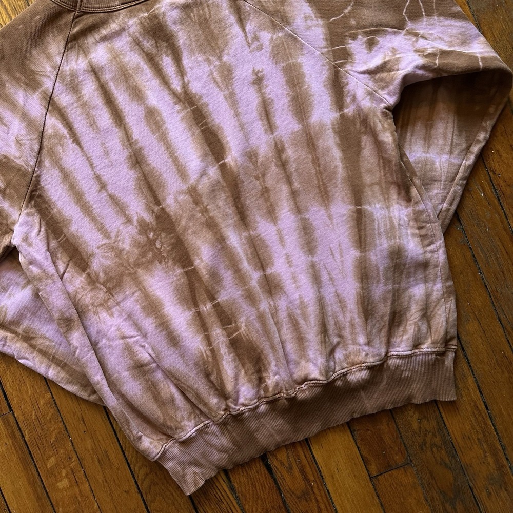 Big Bud Press Magic Waters Tie Dye Crewneck Sweatshirt Women Size M Festival Rav - Picture 9 of 10
